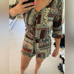 Patchwork Romper